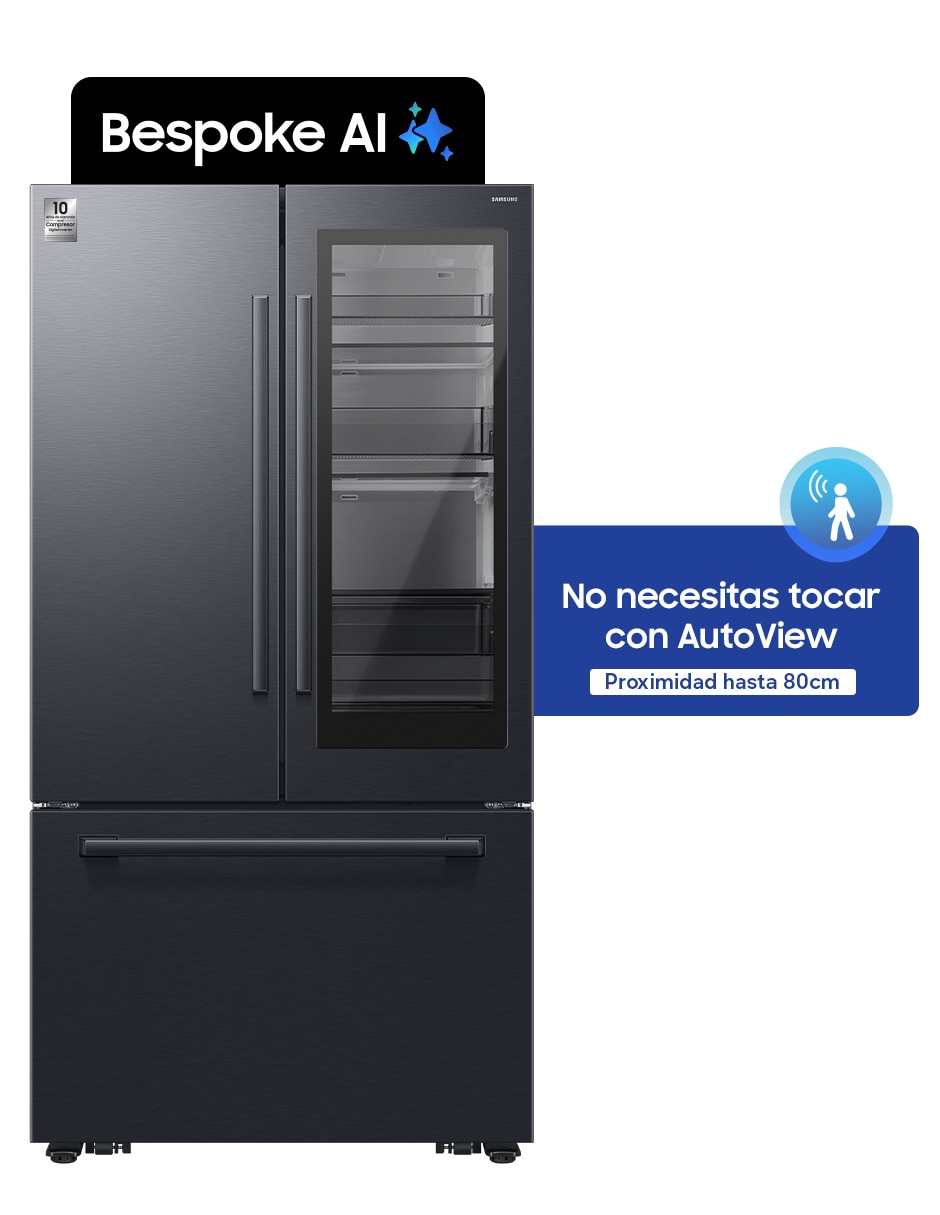 Refrigerador refrigerador samsung french door yrf80h30jdfem