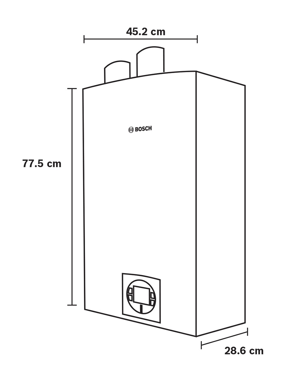 Calentador de paso Easy Control 26LTS NAT gas natural 10