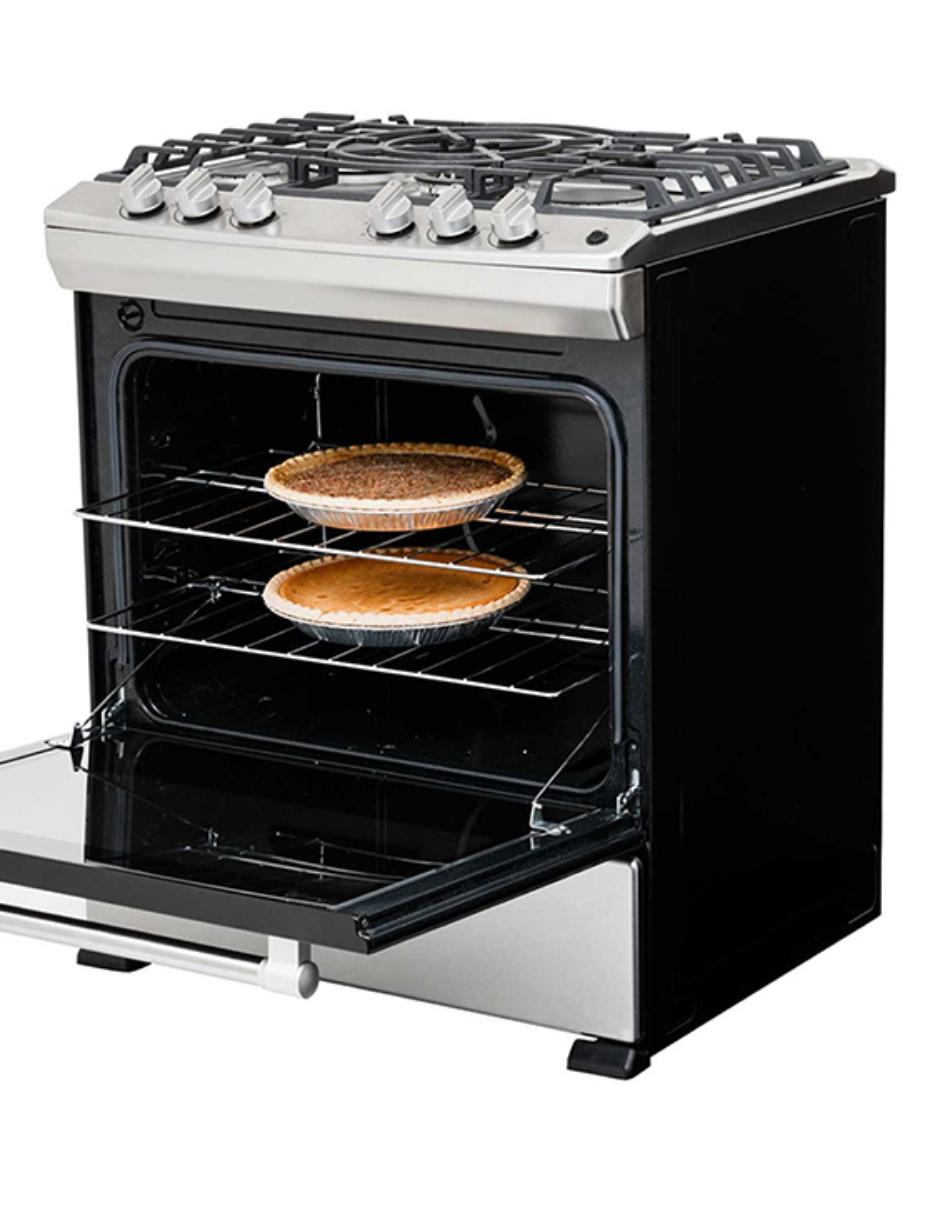Estufa de piso a Gas LP Maytag 76 cm MF8000S de 5 quemadores
