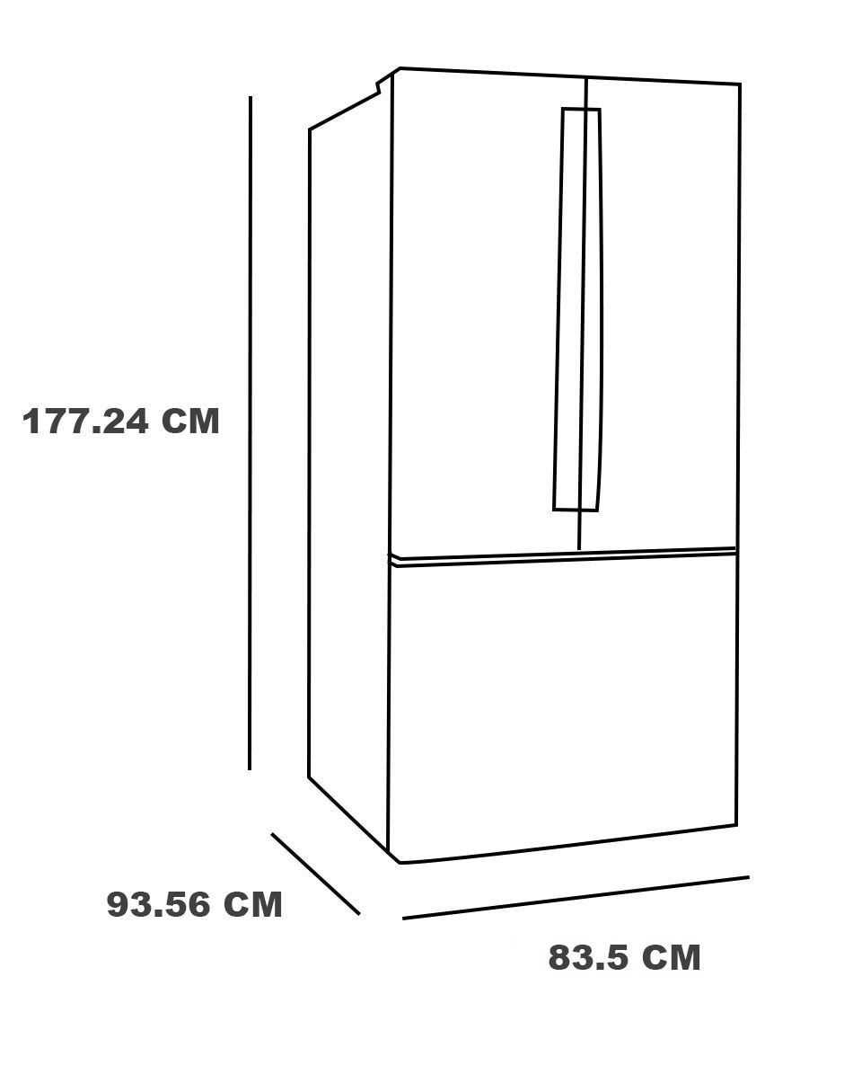 Refrigerador Bottom mount 24 pies tecnología no frost PNM25FSKCSS 10
