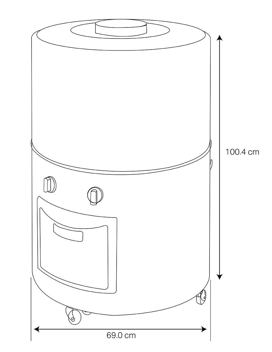 Lavadora 20 kg manual carga superior ALF2053ER 2