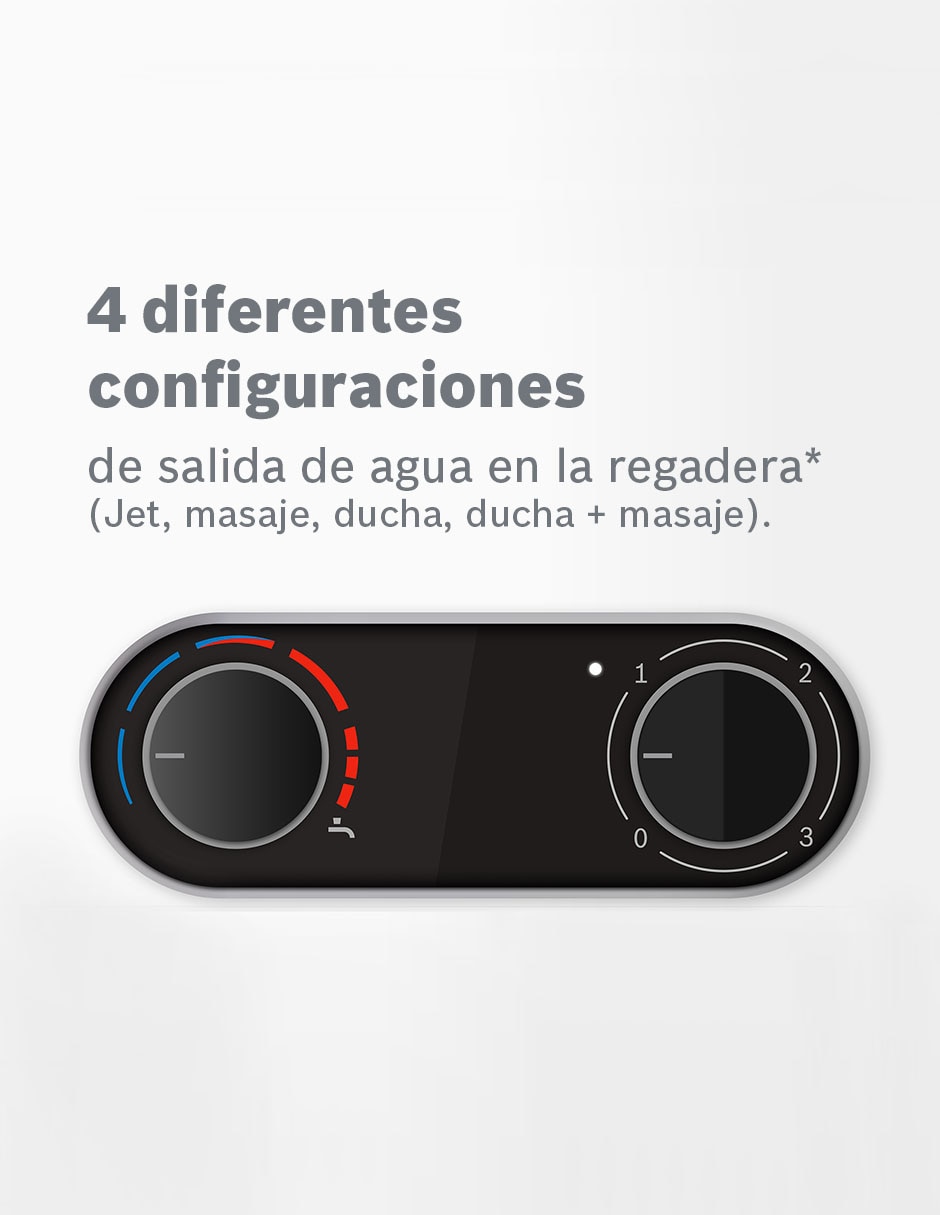 Calentador de paso REGADERA INSTANTÁNEA 5 L eléctrico 5