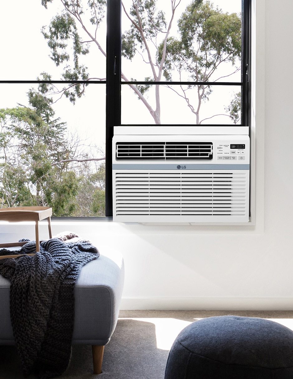 Aire acondicionado de ventana Lg frío 12000 BTU W122CE 220 V
