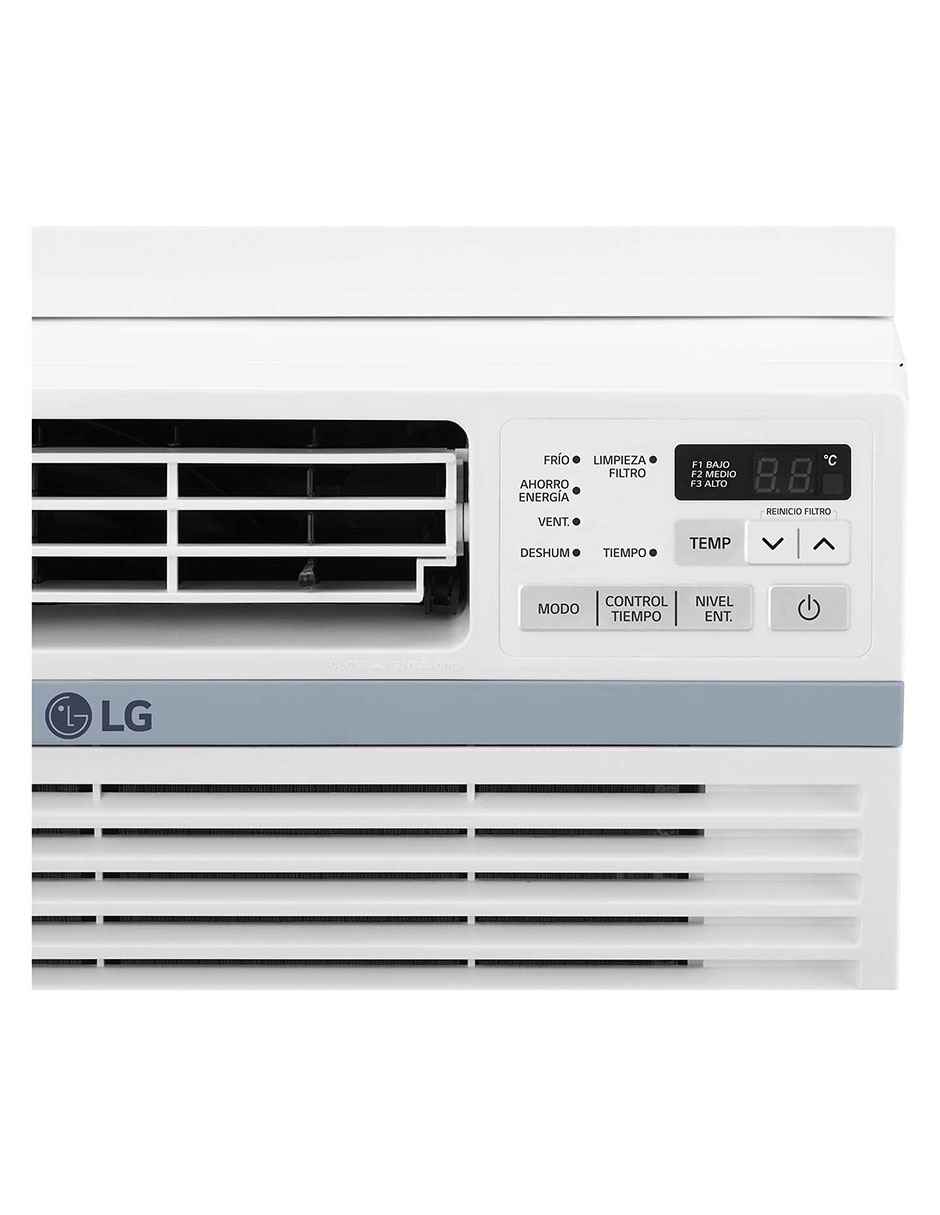 Aire acondicionado de ventana Lg frío 12000 BTU W122CE 220 V