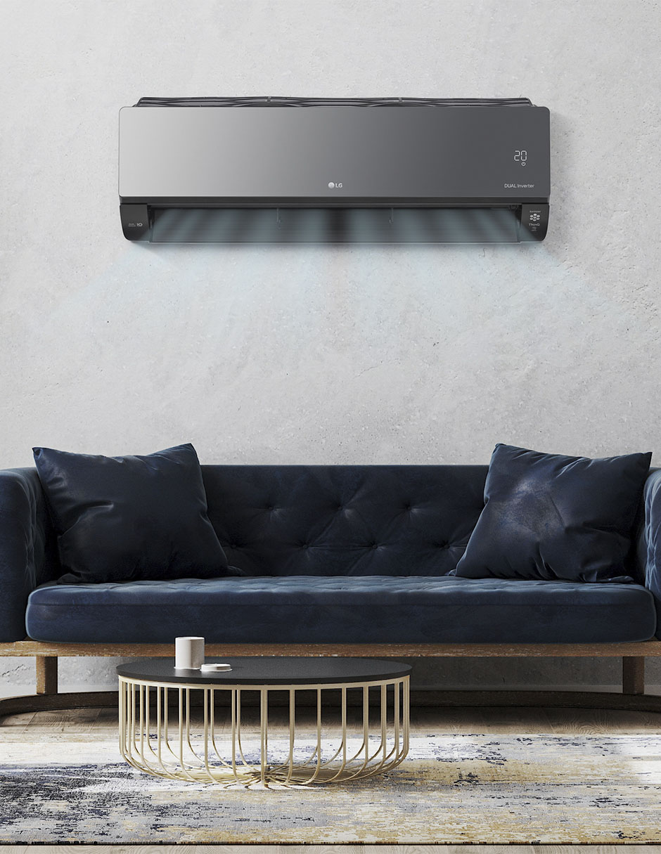 Aire acondicionado mini split Lg frío y calor 18000 BTU VR182HW 230 V
