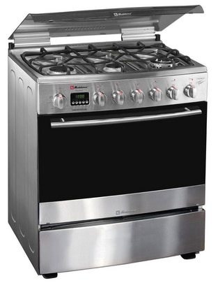 Estufa de piso Koblenz 76 cm EKE-506 PALERMO de 6 quemadores