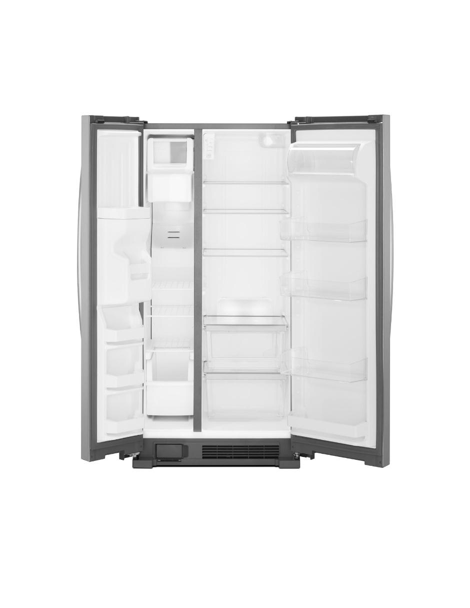 Refrigerador top mount Whirlpool 25 pies cúbicos no frost y fábrica de hielo WD5620S