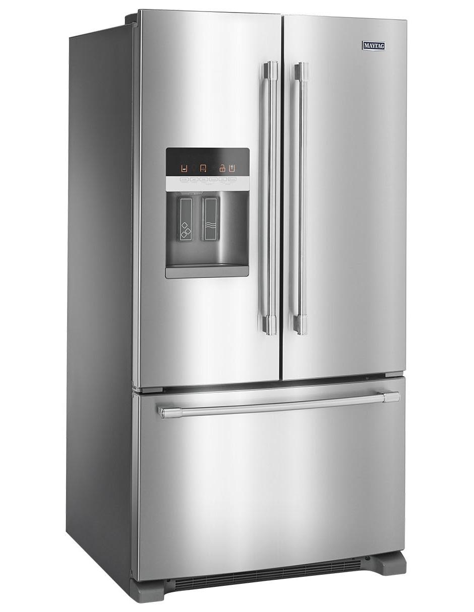 Refrigerador french door Maytag 24 pies cúbicos no frost y fábrica de hielo MFI2570FEZ