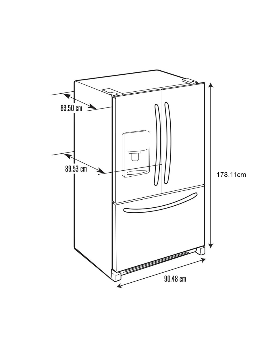 Refrigerador Bottom mount No aplica 24 pies cúbicos Tecnología No Frost y Automática MFI2570FEZ 15