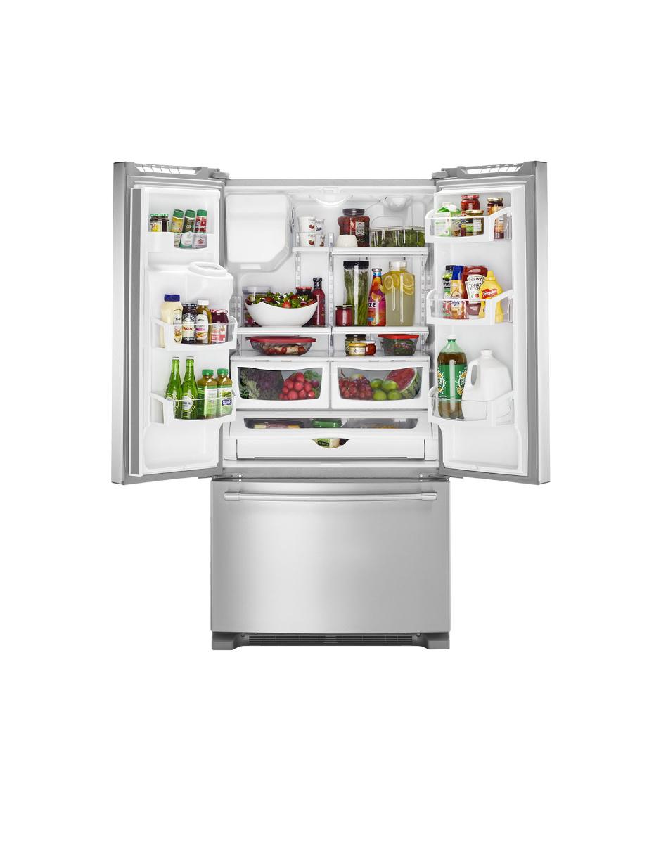 Refrigerador french door Maytag 24 pies cúbicos no frost y fábrica de hielo MFI2570FEZ
