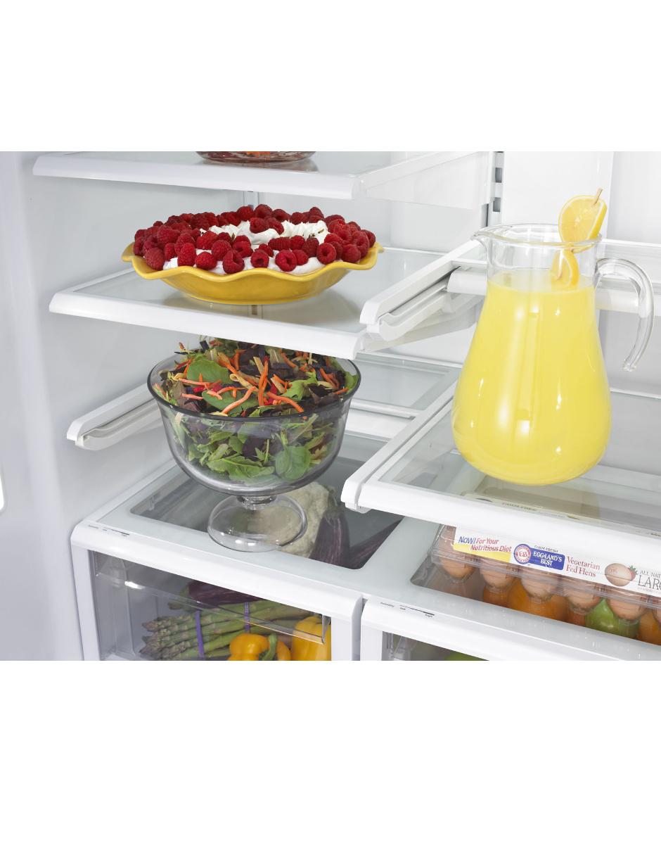Refrigerador french door Maytag 24 pies cúbicos no frost y fábrica de hielo MFI2570FEZ