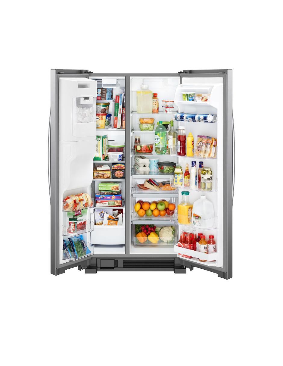 Refrigerador dúplex Whirlpool 25 pies cúbicos no frost WD5720Z