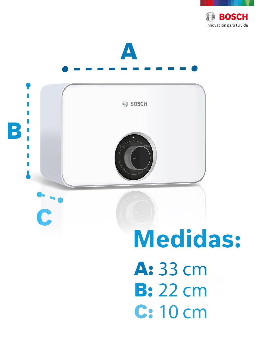 Calentador de paso autoheat 6 l eléctrico 12