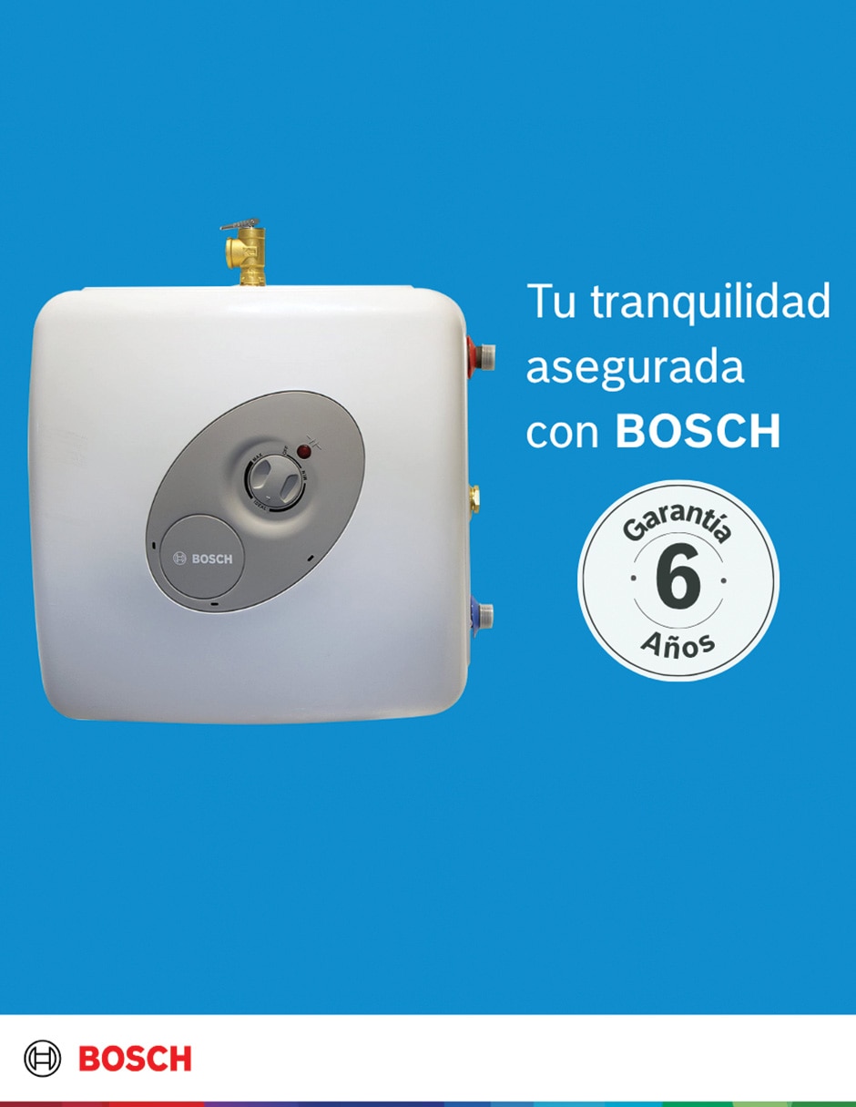 Calentador alta recuperación Bosch Minitanque 15 L eléctrico