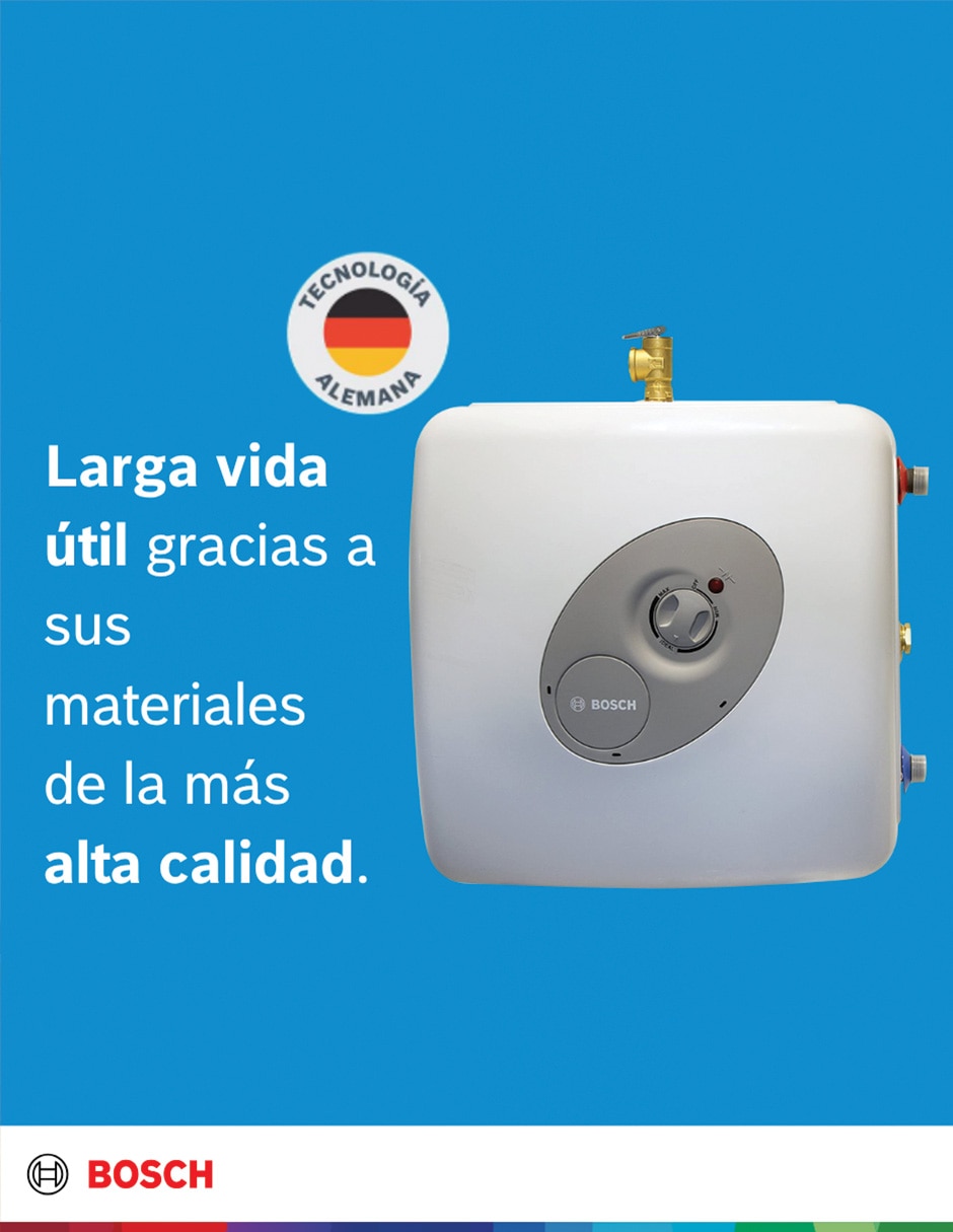Calentador alta recuperación Bosch Minitanque 15 L eléctrico