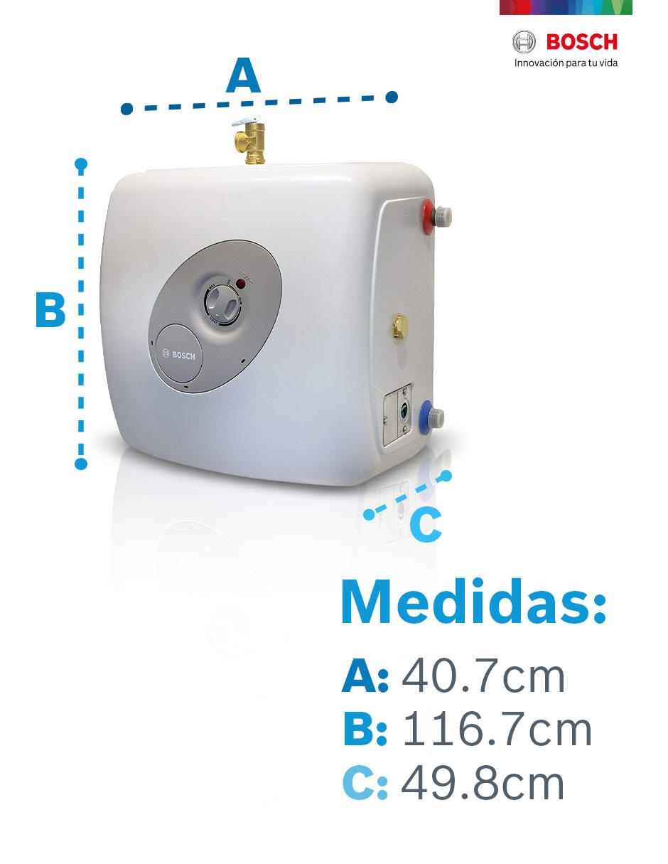 Calentador de depósito Bosch Minitanque 27 L eléctrico