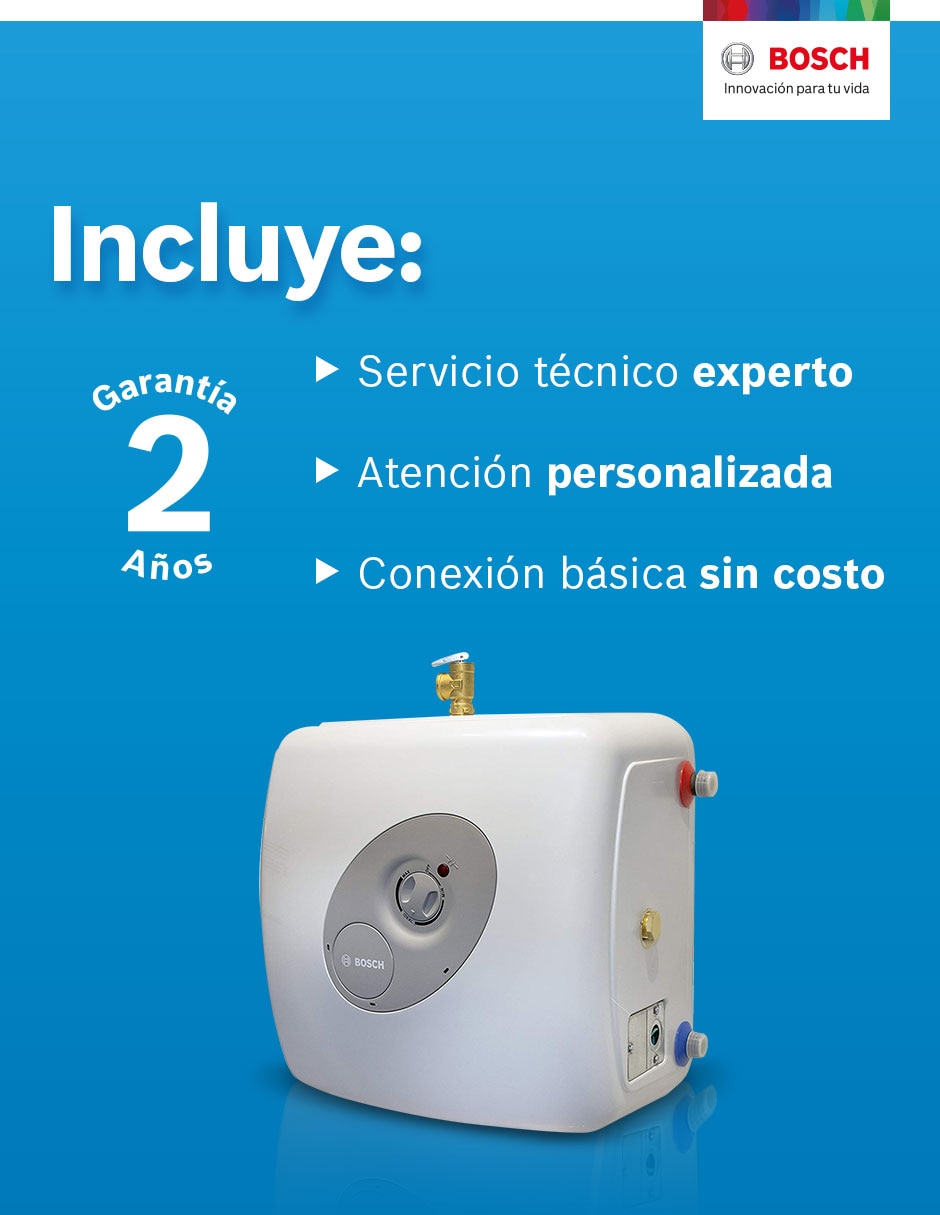 Calentador de depósito Bosch Minitanque 27 L eléctrico