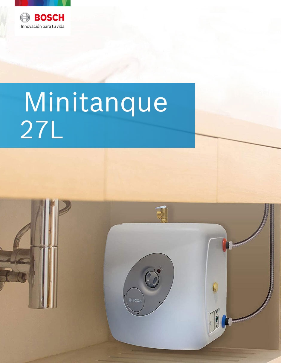 Calentador de depósito Bosch Minitanque 27 L eléctrico