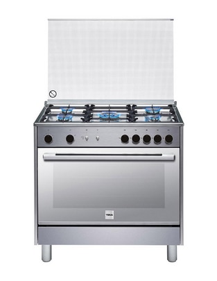 Estufa de piso a gas LP Teka 89.5 cm FS3RS965GGXL de 5 quemadores