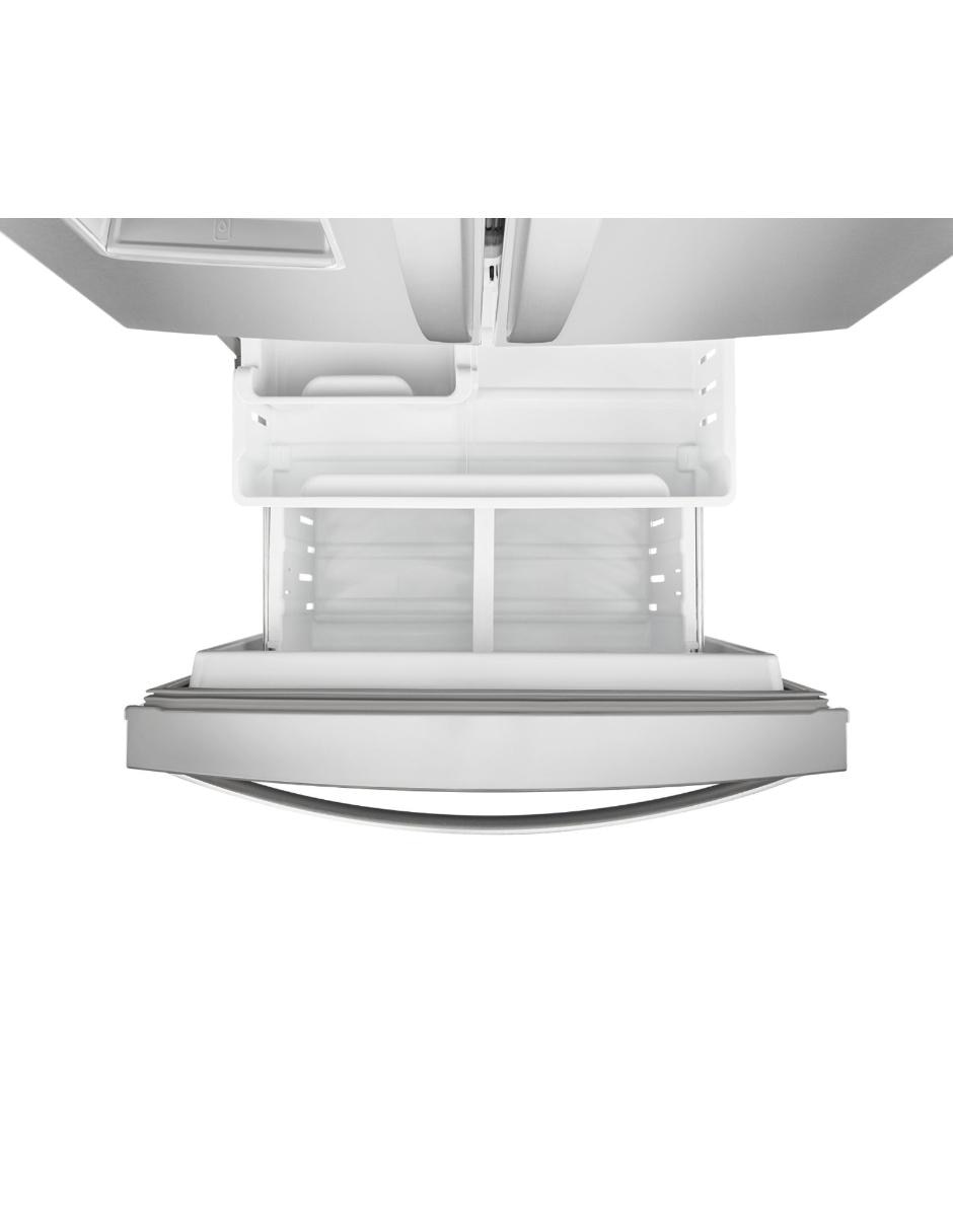 Refrigerador French door Whirlpool 20 pies tecnología no frost MWRF220SEHM