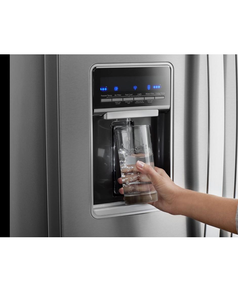 Refrigerador French door Whirlpool 20 pies tecnología no frost MWRF220SEHM
