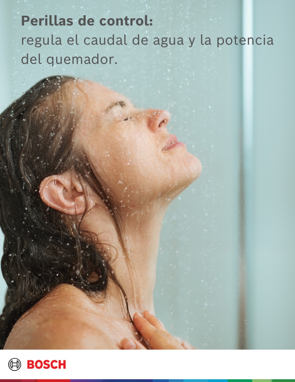 Calentador de paso Bosch Easy 5 L a gas natural 6