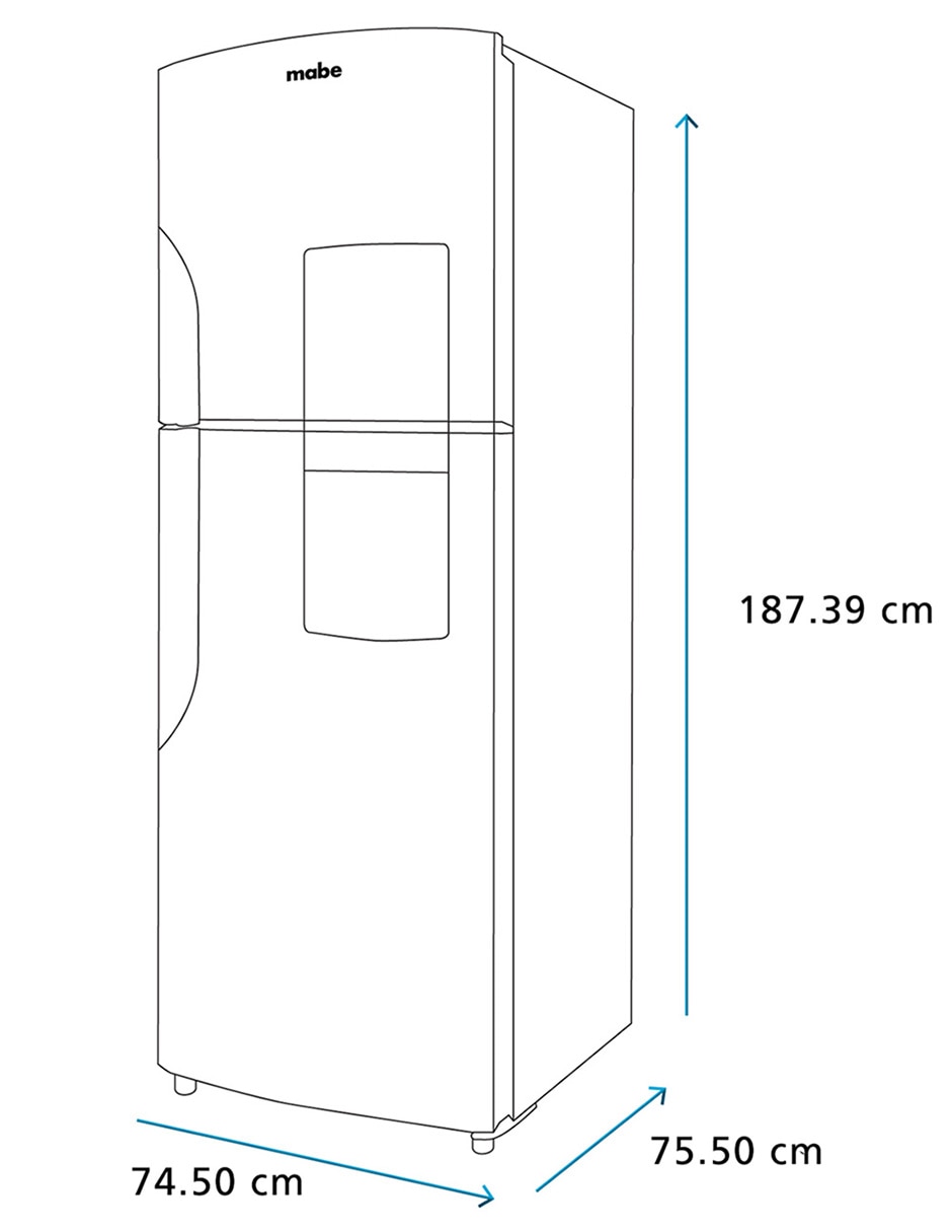 Refrigerador Top mount Sin familia o colección 18 pies cúbicos Tecnología No Frost y No RMS510ICMRP0 12