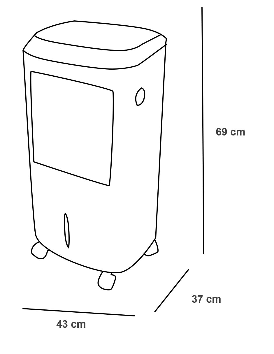 Aire acondicionado Dace Frío y calor N/A 127 V 4