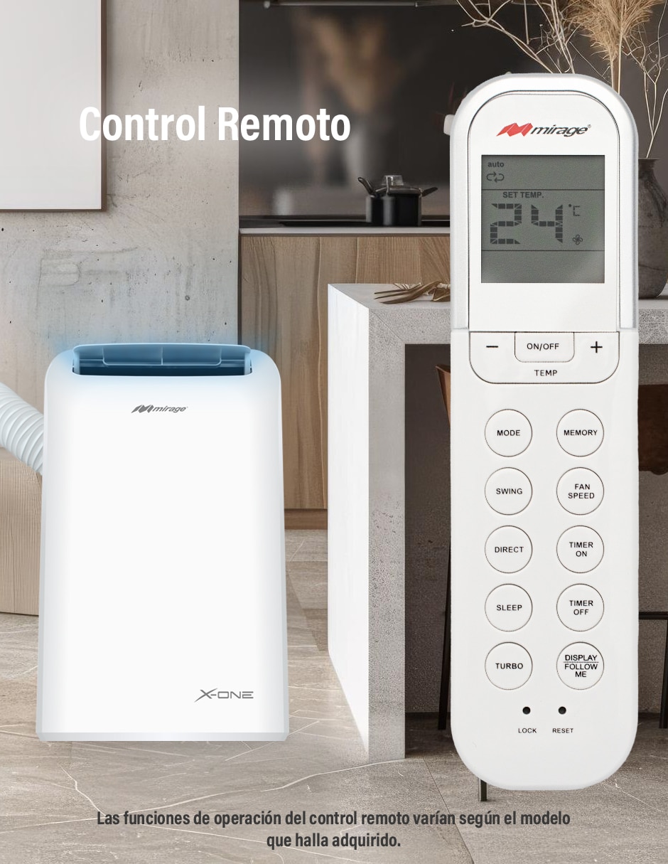 Aire acondicionado portátil frío 12000 BTU MAPS1211C 100 V 4