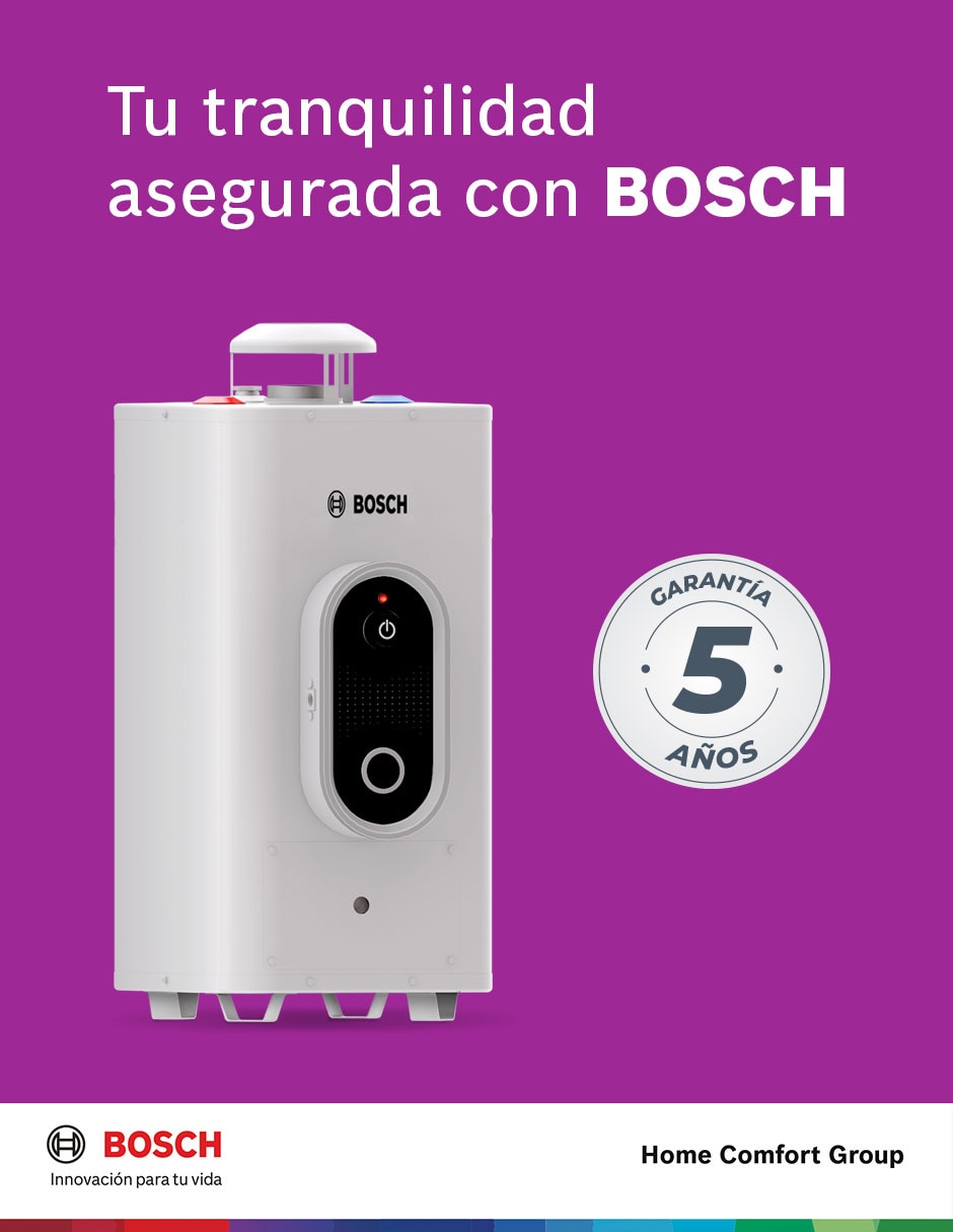 Calentador de paso Bosch RECOVERY CLIC 6 L gas natural 2
