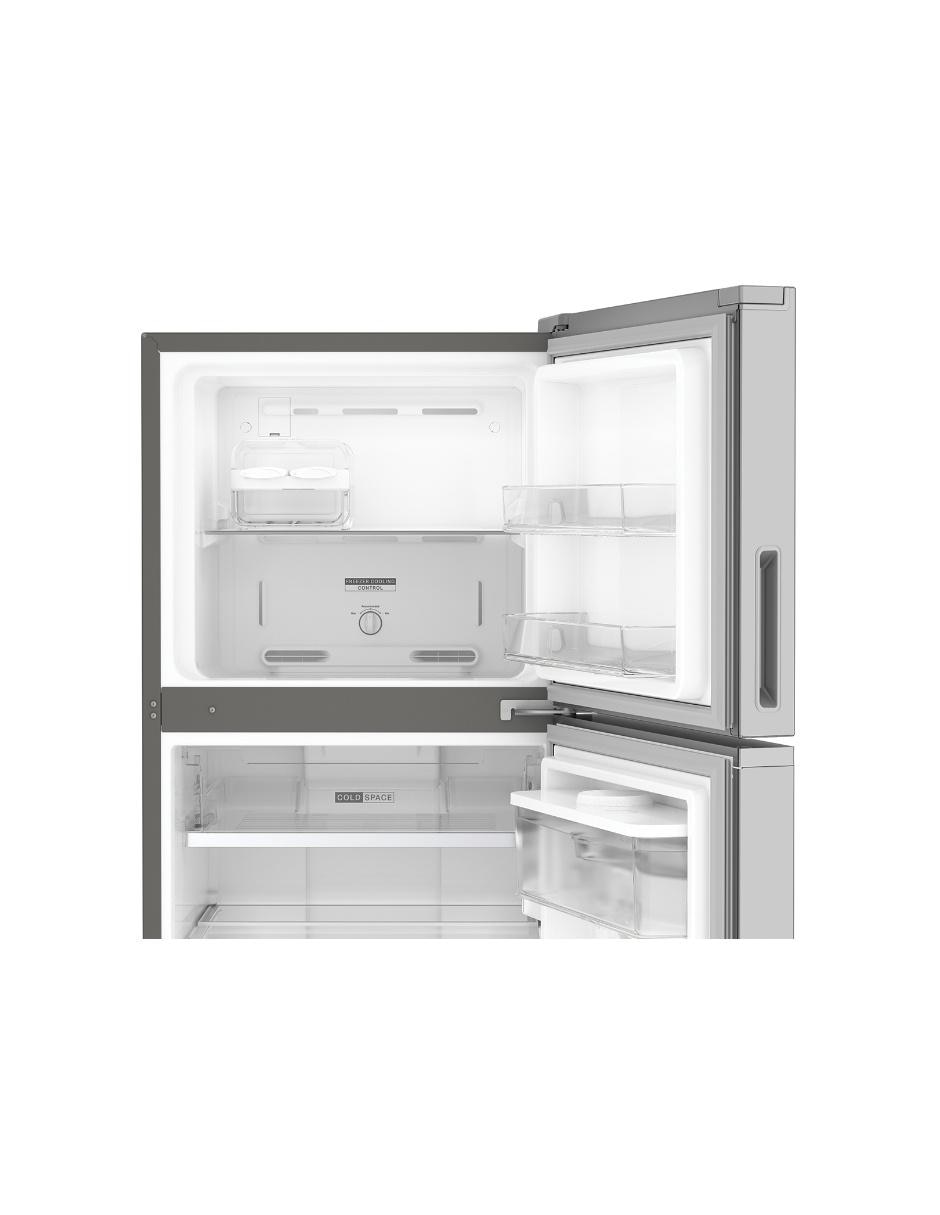 Refrigerador top mount Whirlpool 14 pies cúbicos no frost WT1433A