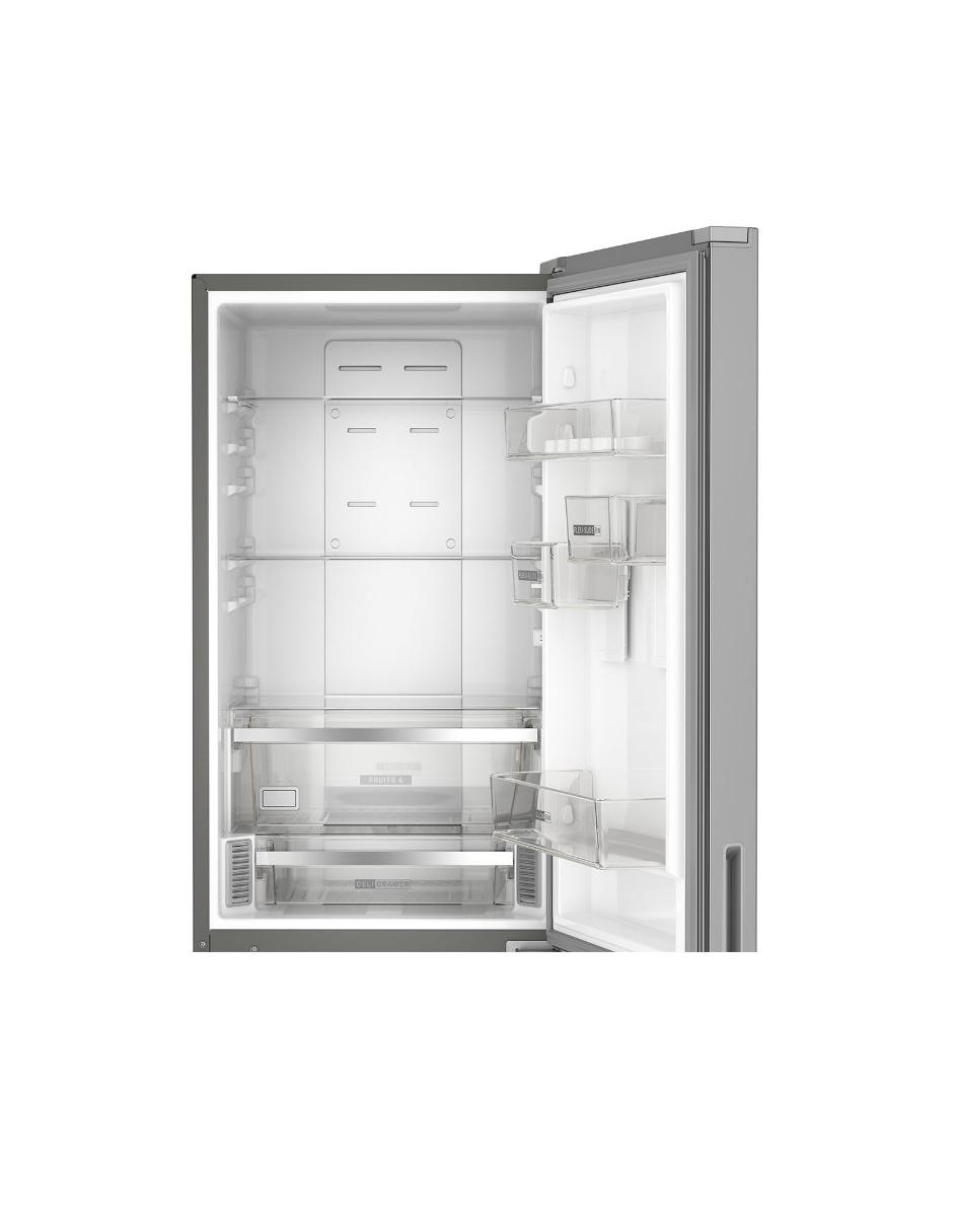 Refrigerador Bottom Mount Whirlpool 13 pies cúbicos no frost WB1332A