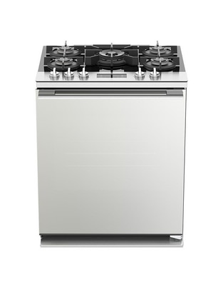 Estufa de piso a gas lp Whirlpool 76 cm WFR9100S de 5 quemadores
