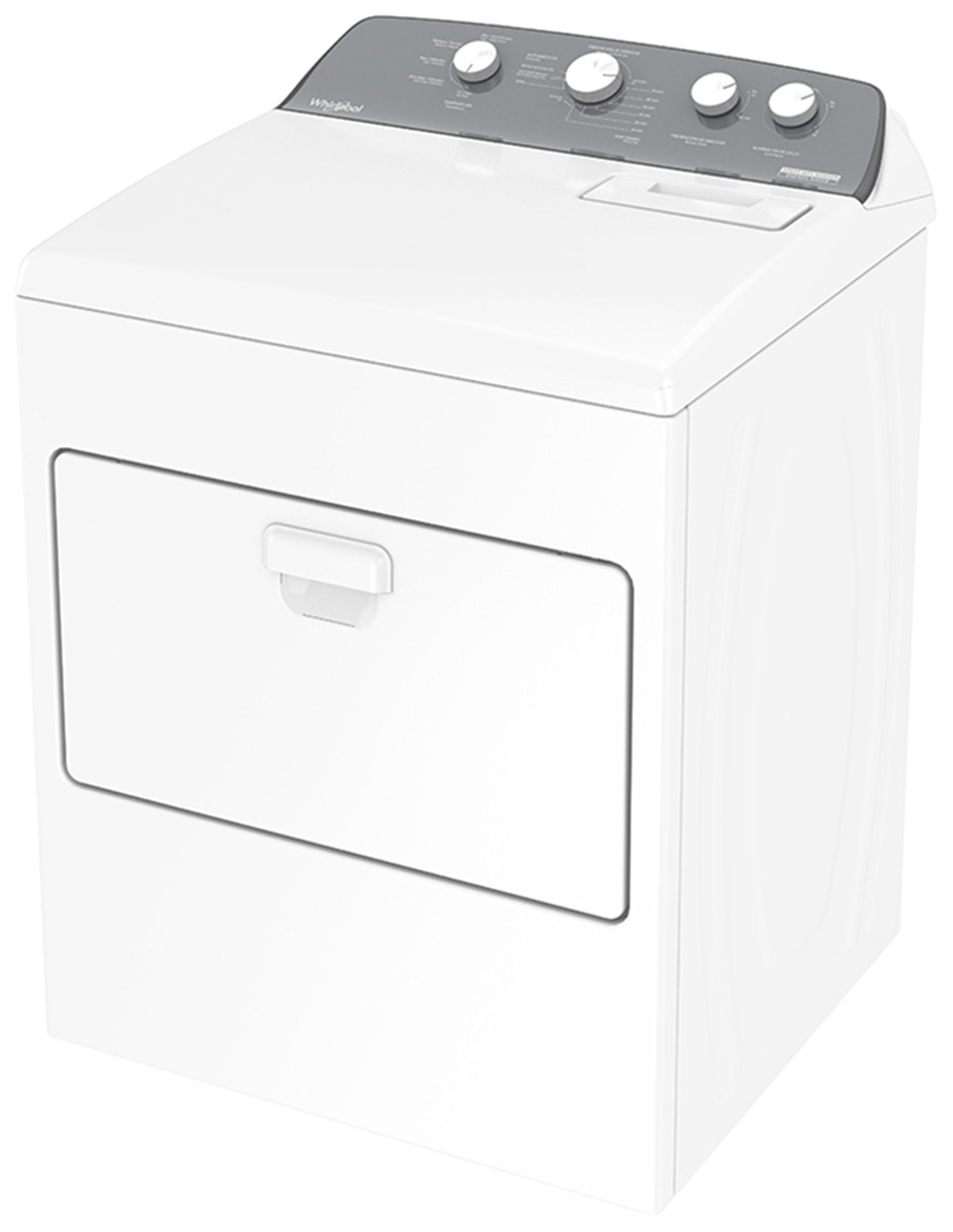 Secadora electrónica Whirlpool de 21 kg con 11 ciclos 7MWED2040JM