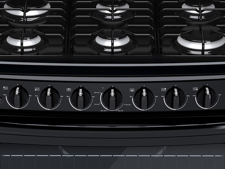 Estufa de piso a gas natural/lp 76.2 cm AF5431B de 6 quemadores 3