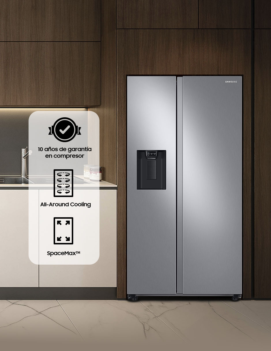 Refrigerador dúplex 27 pies cúbicos tecnología inverter y tecnología no frost RS27T5200S9/EM 6