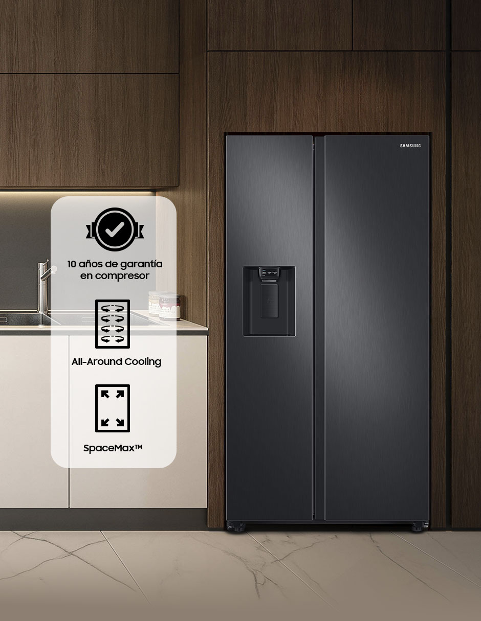 Refrigerador dúplex 27 pies cúbicos tecnología inverter y tecnología no frost RS27T5200S9/EM 7