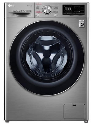 Lavasecadora Lg eléctrica 12 kg 7 kg wd12vvc4s6s