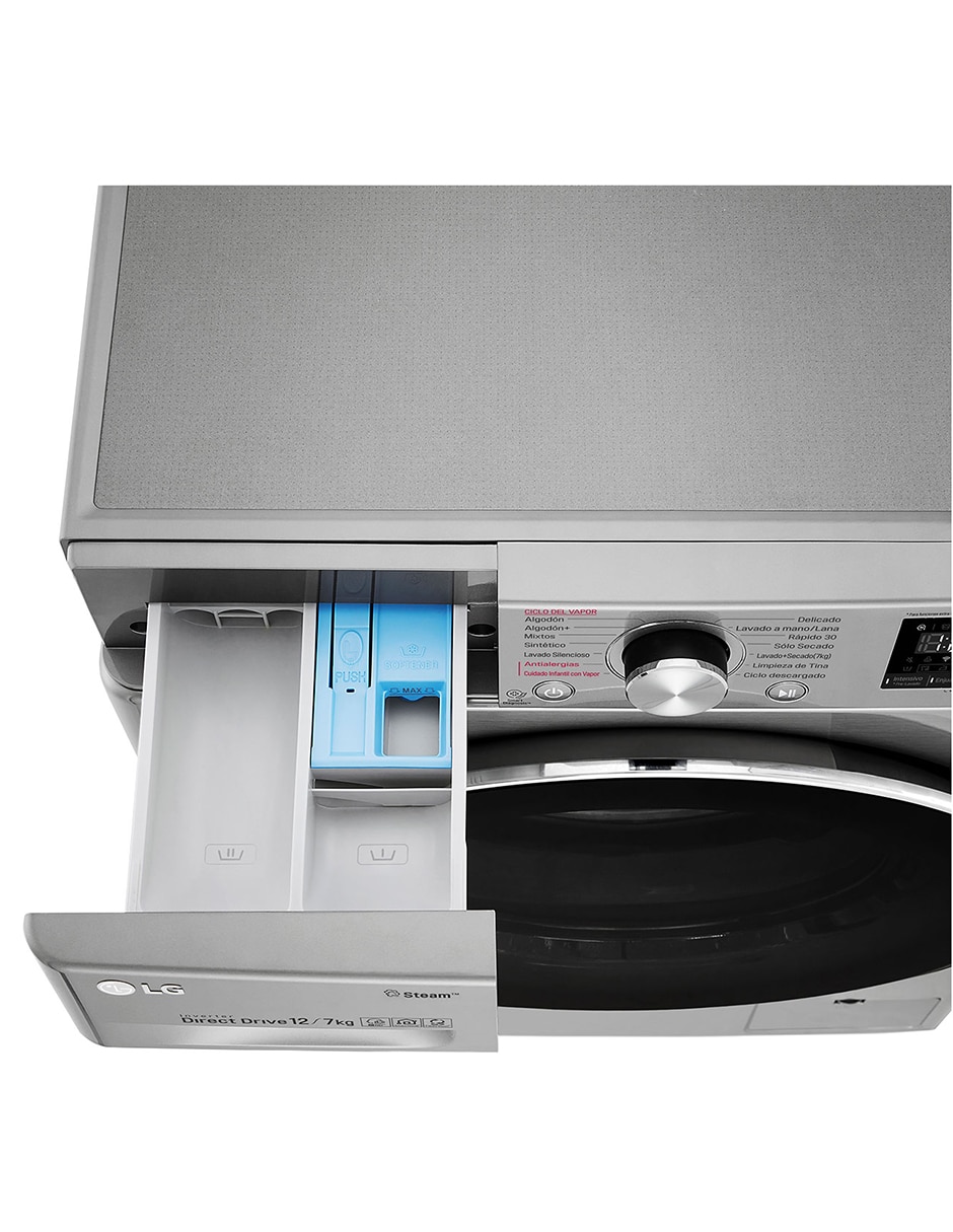 Lavasecadora eléctrica 12 kg 7 kg wd12vvc4s6s