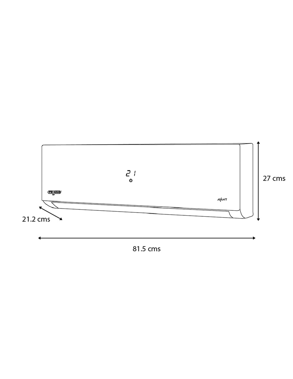 Aire acondicionado mini split Frío y calor 122HA 220 V 2