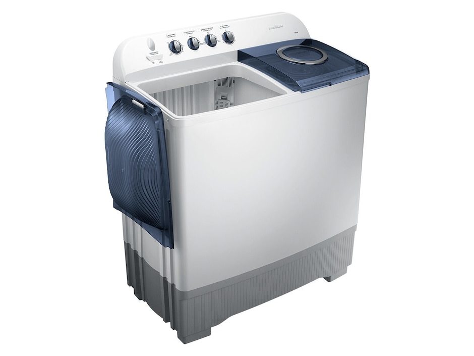 Lavadora doble tina Samsung 18 kg semiautomática carga superior wt18k5200mb/ax