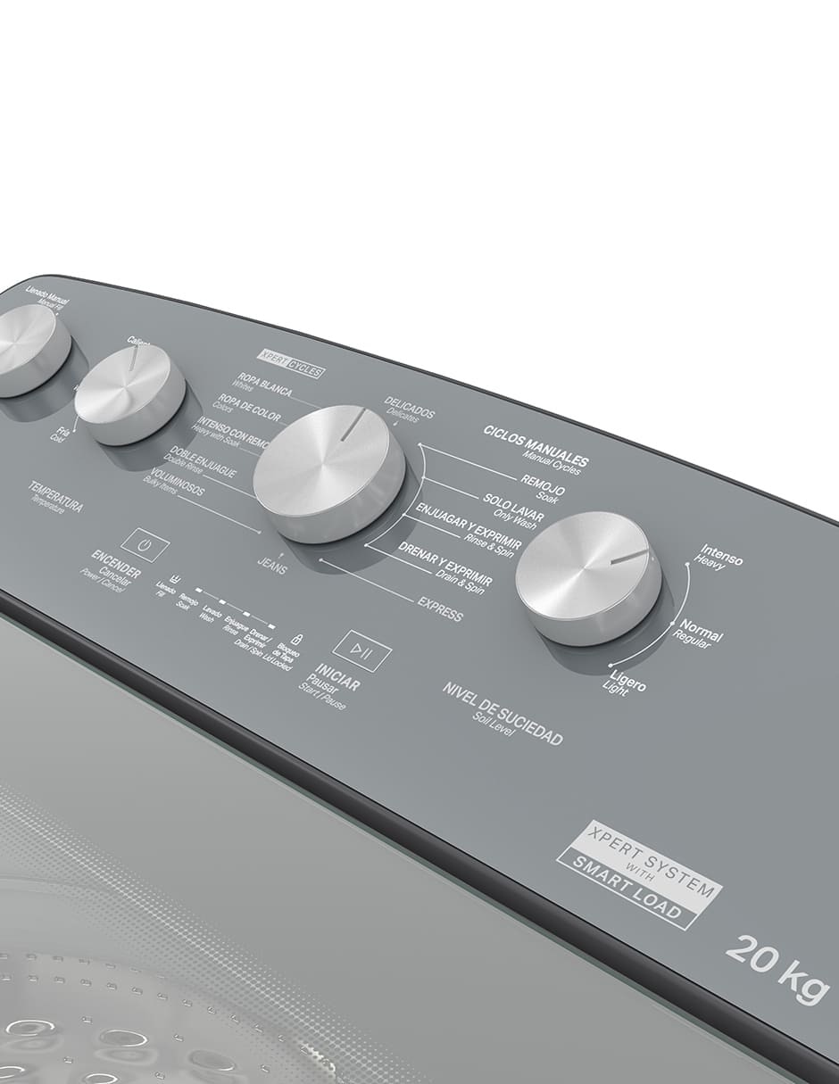 Lavadora Whirlpool 20 kg automática carga superior C8MWTW2024WJM-J