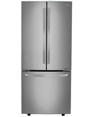 Refrigerador french door Lg 22 pies cúbicos inverter no fost GF22BGSK