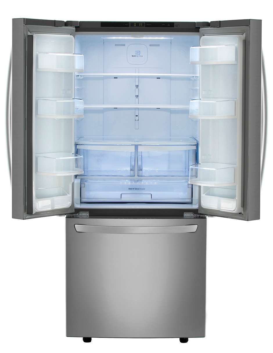 Refrigerador french door Lg 22 pies cúbicos inverter no fost GF22BGSK