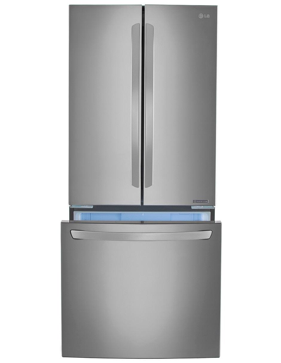 Refrigerador french door Lg 22 pies cúbicos inverter no fost GF22BGSK