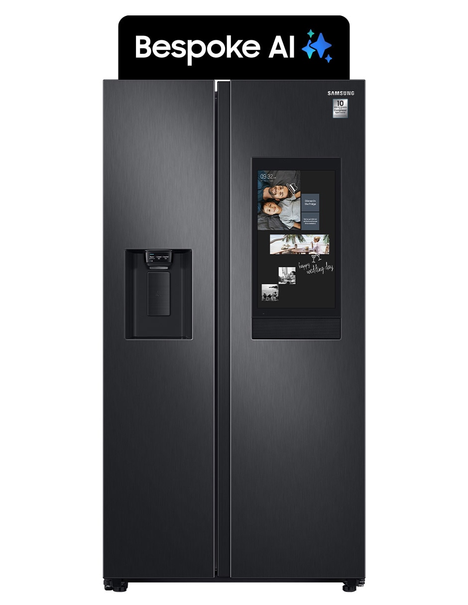 Refrigerador bottom mount Family Hub 27 pies cúbicos Tecnología Inverter y fábrica de hielos automática RS27T5561B1/EM 6