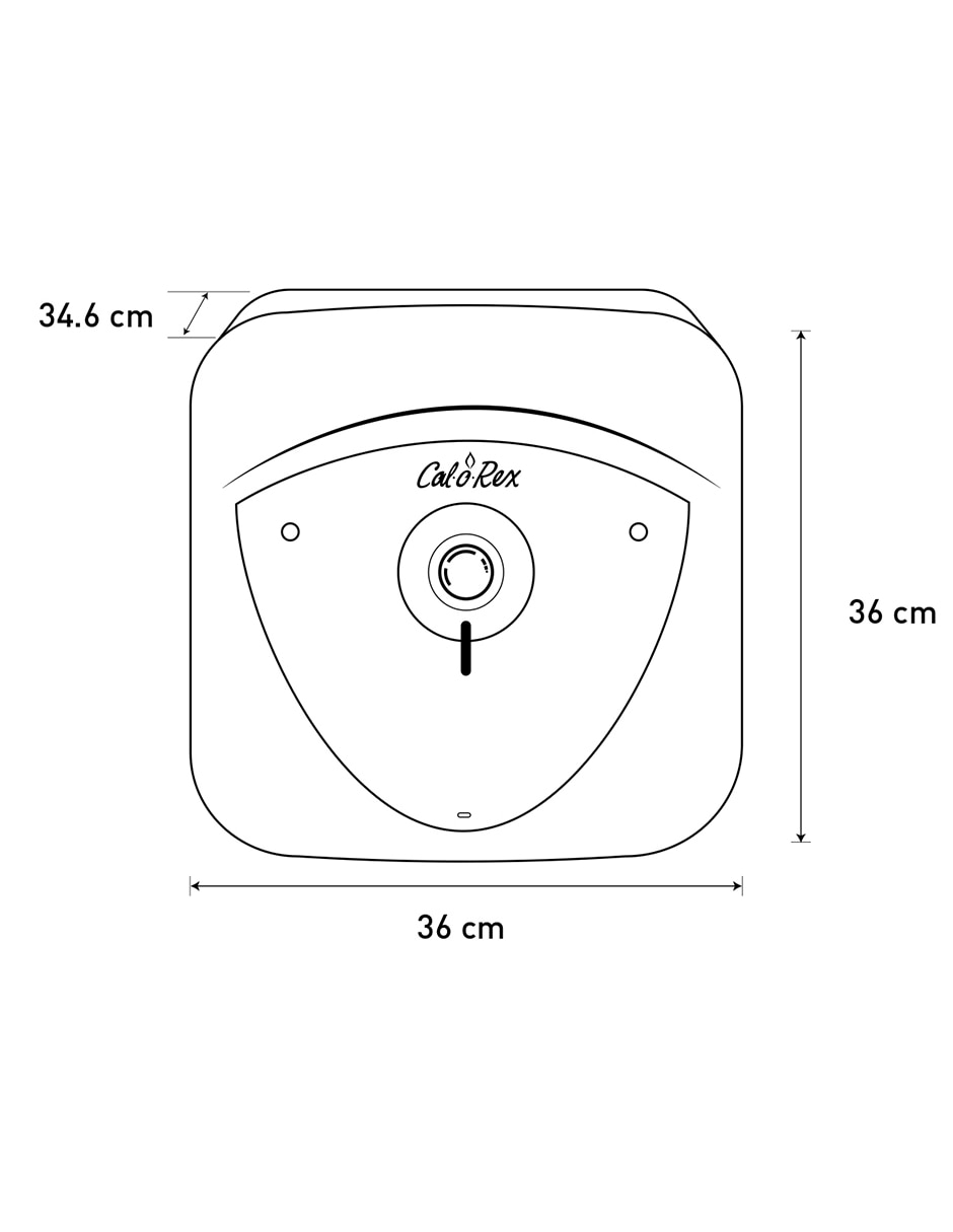 Calentador de depósito 15 L eléctrico 5