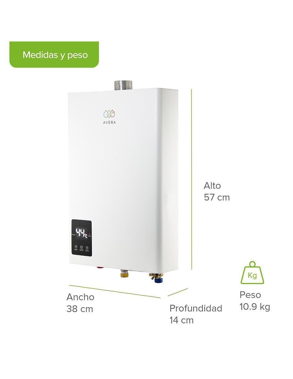 Calentador de paso CM14 Gas LP 8