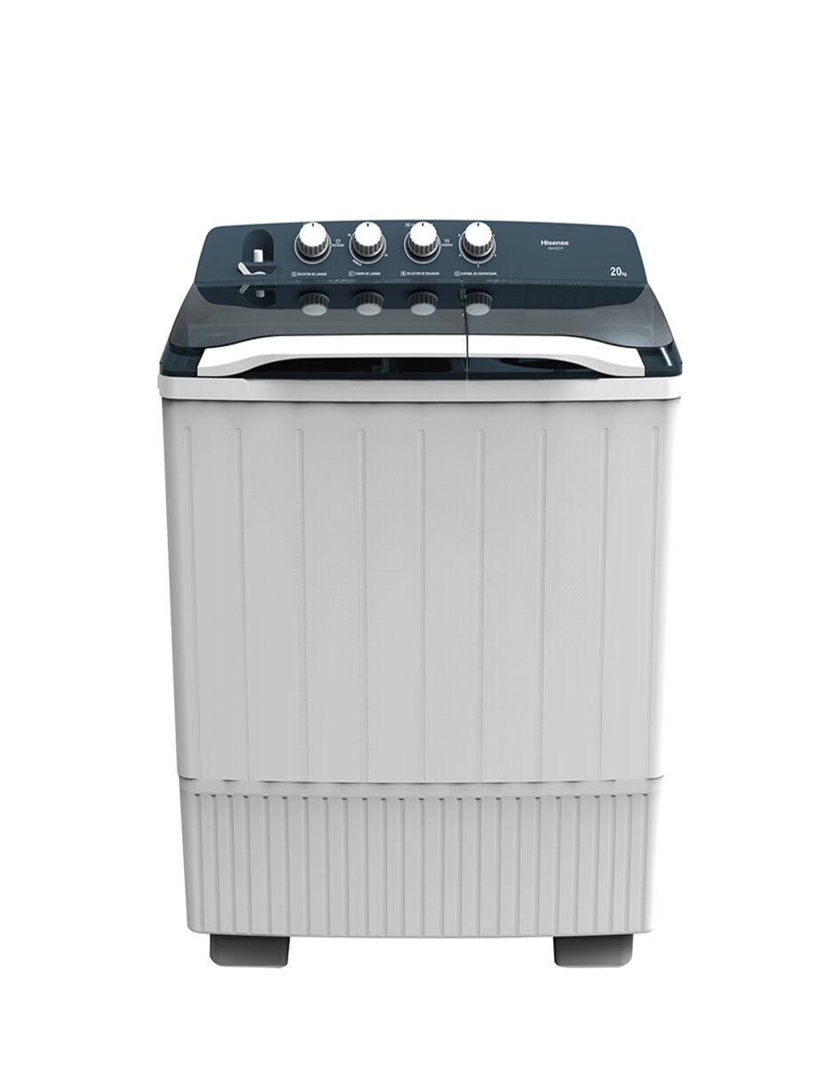 Lavadora doble tina 20 kg semiautomática carga superior WSA2001P 17