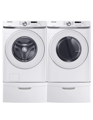 Combo lavadora + secadora Samsung de gas 25 kg F-WD20T6000WCP